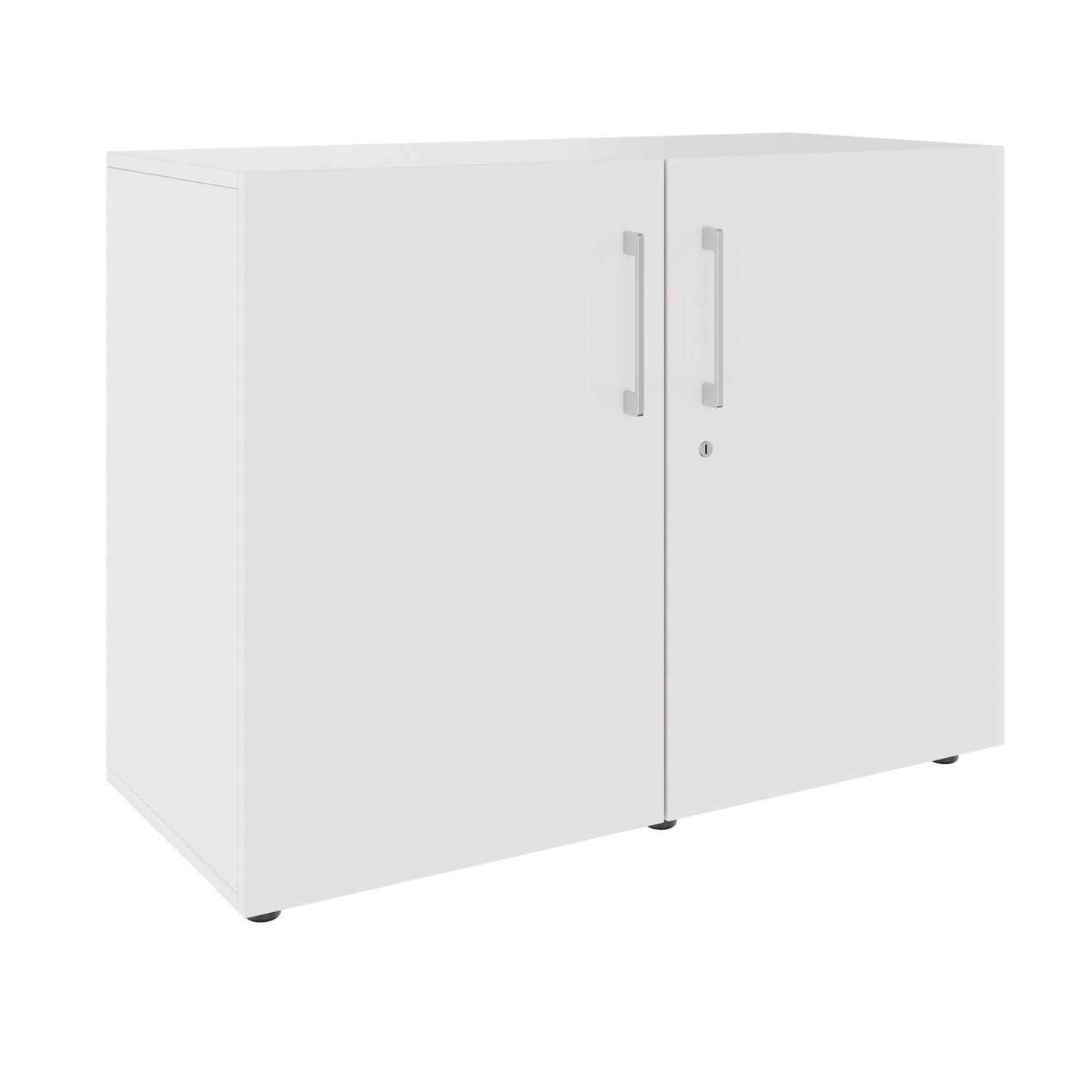 Armoire à portes battantes PRO | 2 OH, 800 - 1200 x 770 mm, fermeture amortie, blanc