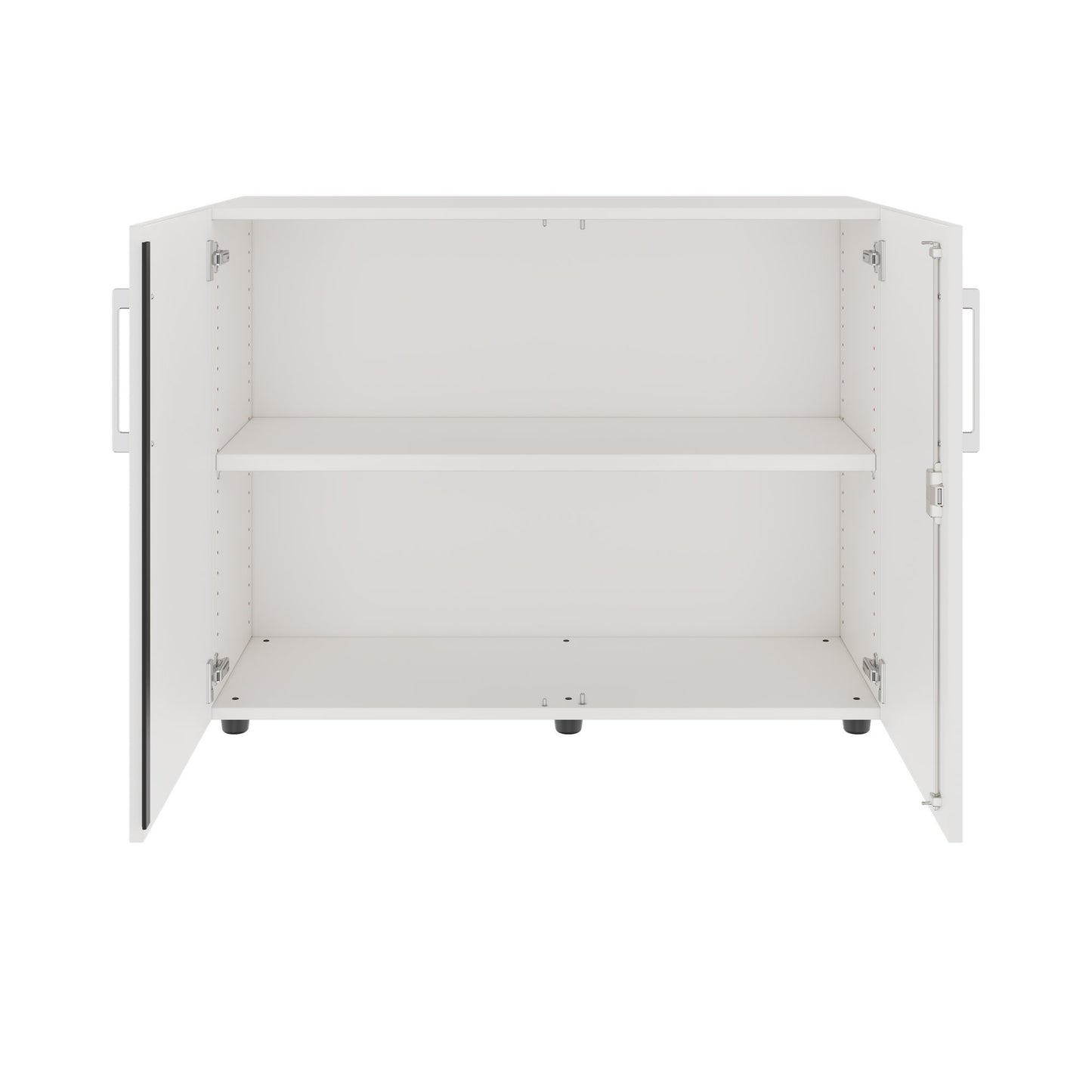 PRO Armoire de porte d'aile | 2 oh, 800 - 1200 x 770 mm, Soft -Close, blanc