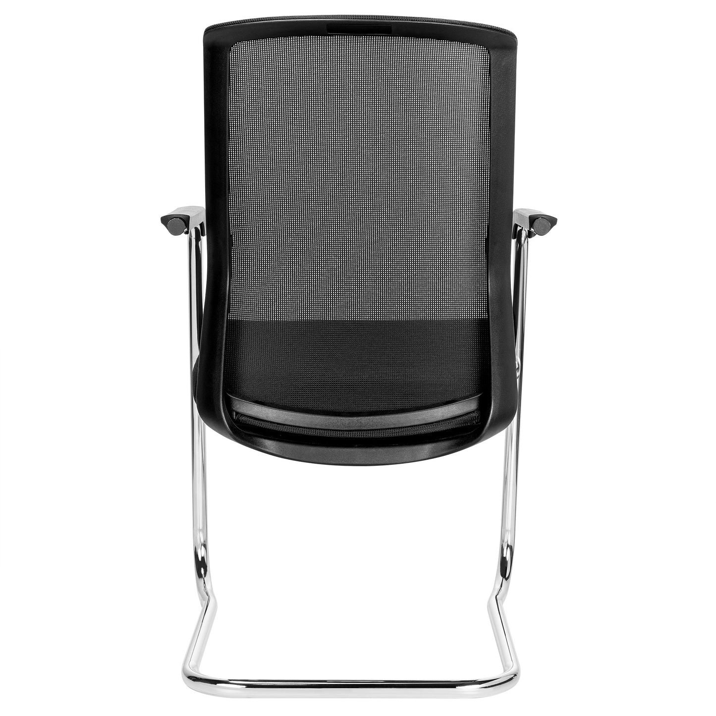 NETKON cantilever chair | Mesh back, black