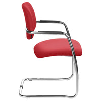 Chaise cantilever GAMA | Rouge