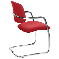 Chaise cantilever GAMA | Rouge