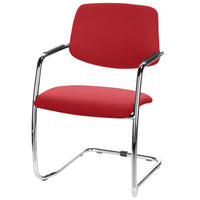 Chaise cantilever GAMA | Rouge