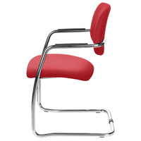 Chaise cantilever GAMA | Rouge