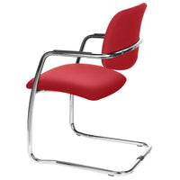 Chaise cantilever GAMA | Rouge