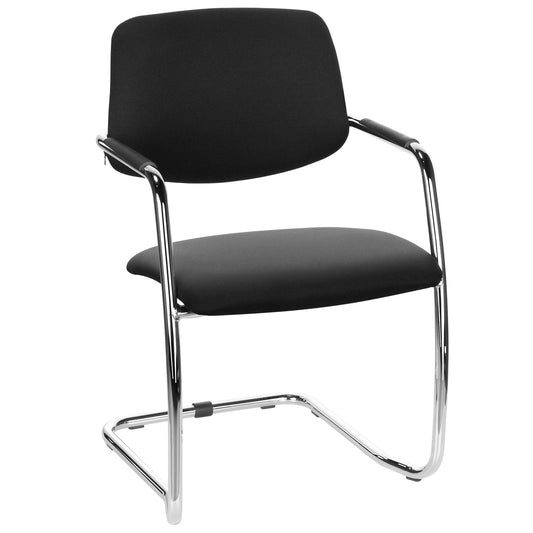 GAMA cantilever chair | Black