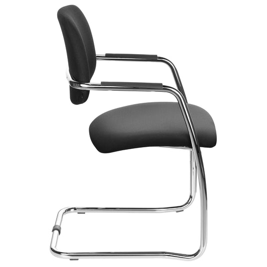 GAMA cantilever chair | Black