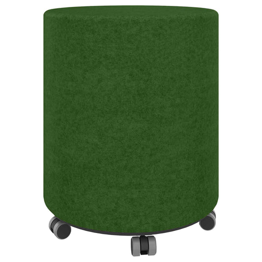 GIRO Pouf / Sitzhocker | Ø 400-800 mm, viele Farben, optional rollbar
