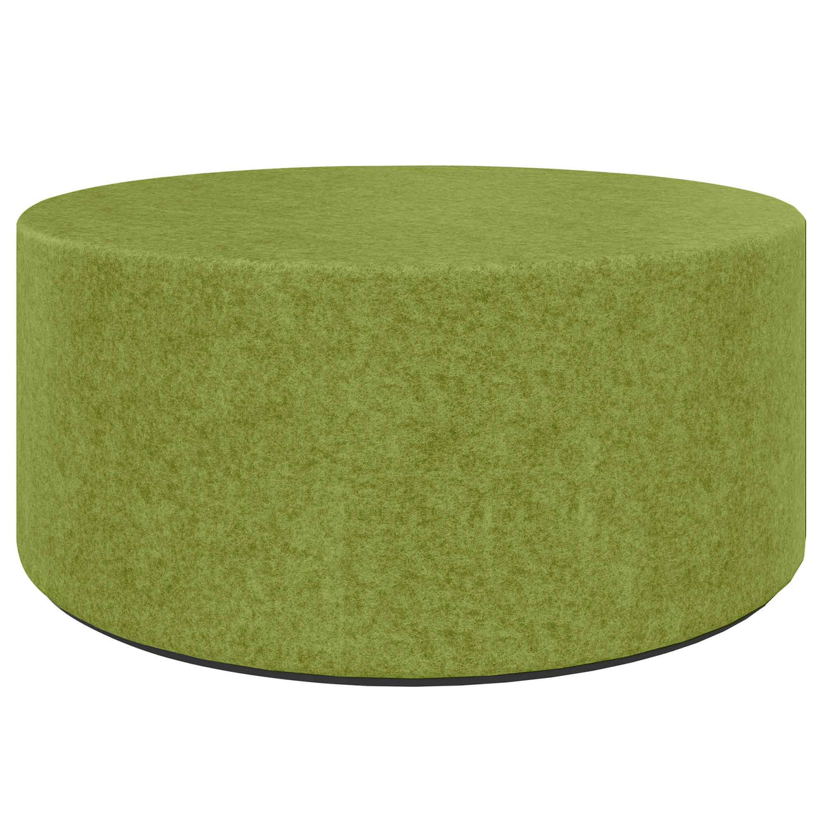 GIRO Pouf / Stool | Ø 800 mm, seat height 350 mm, VELITO - GV03 - Light green mottled - 1 Lightbox Main Image