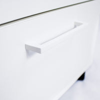 OPTIMA Conteneur de support | 800 mm de profondeur, blanc
