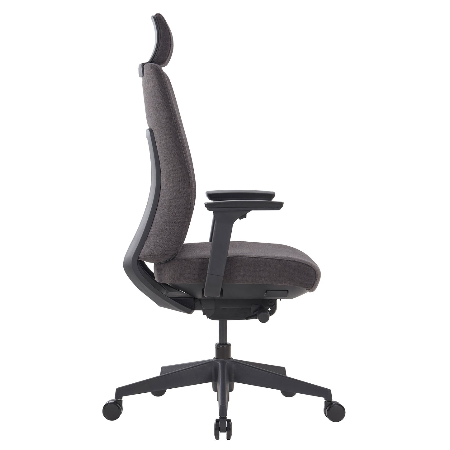 Hardy Office Swivel Chair | Meccanica sincrona, braccioli 3D, nero