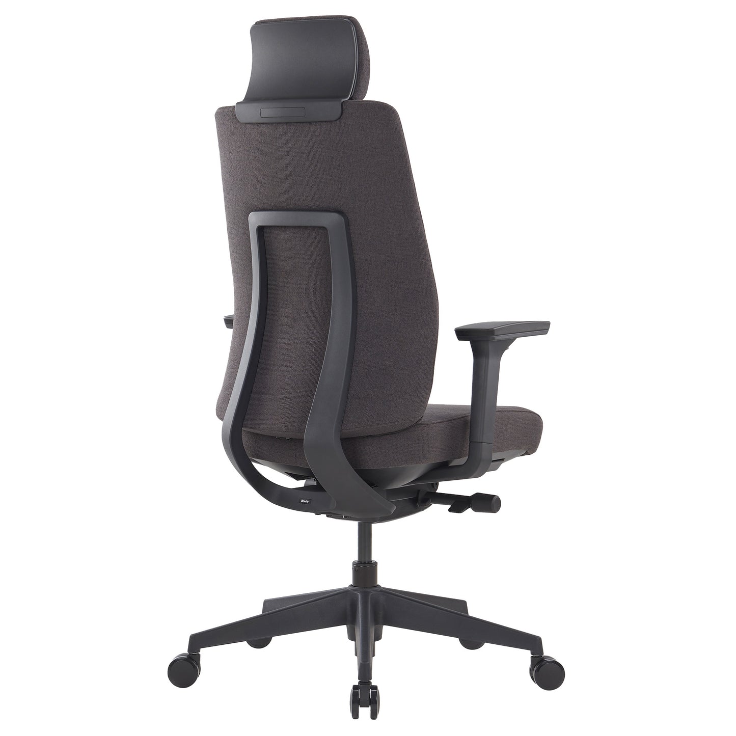 Hardy Office Swivel Chair | Meccanica sincrona, braccioli 3D, nero