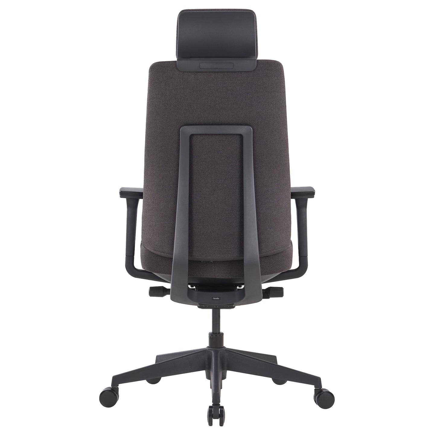 Hardy Office Swivel Chair | Meccanica sincrona, braccioli 3D, nero