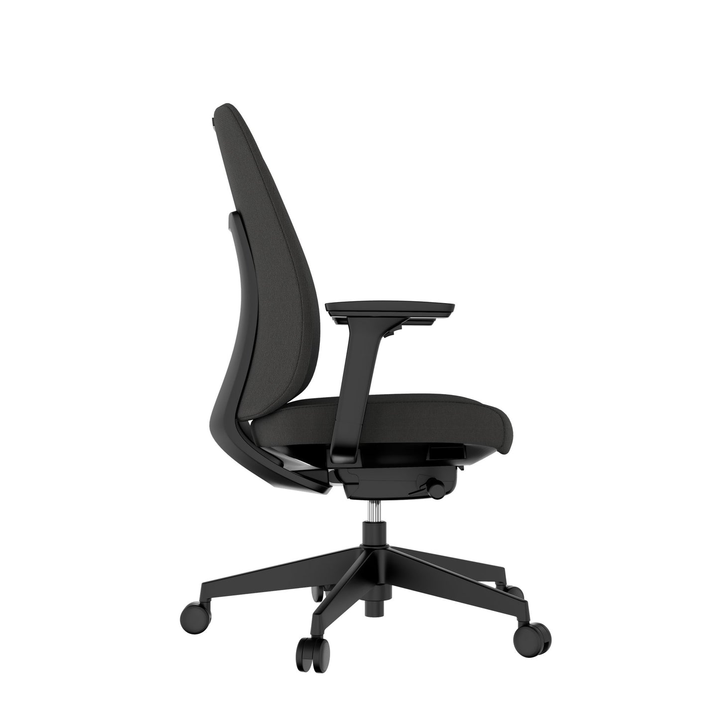 Hardy office swivel chair | Synchronous mechanics, 3D armrests, black