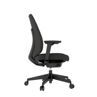 Hardy office swivel chair | Synchronous mechanics, 3D armrests, black