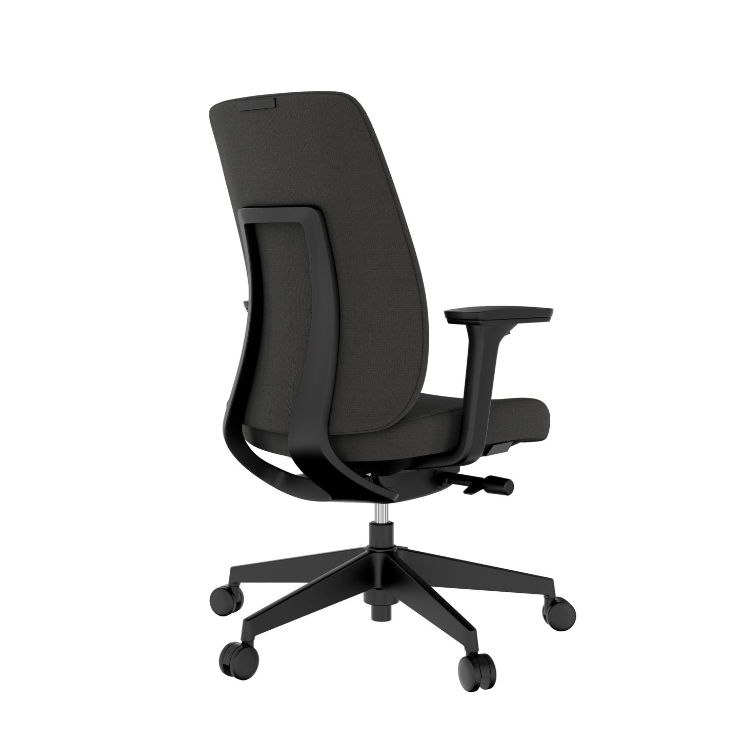 Hardy office swivel chair | Synchronous mechanics, 3D armrests, black