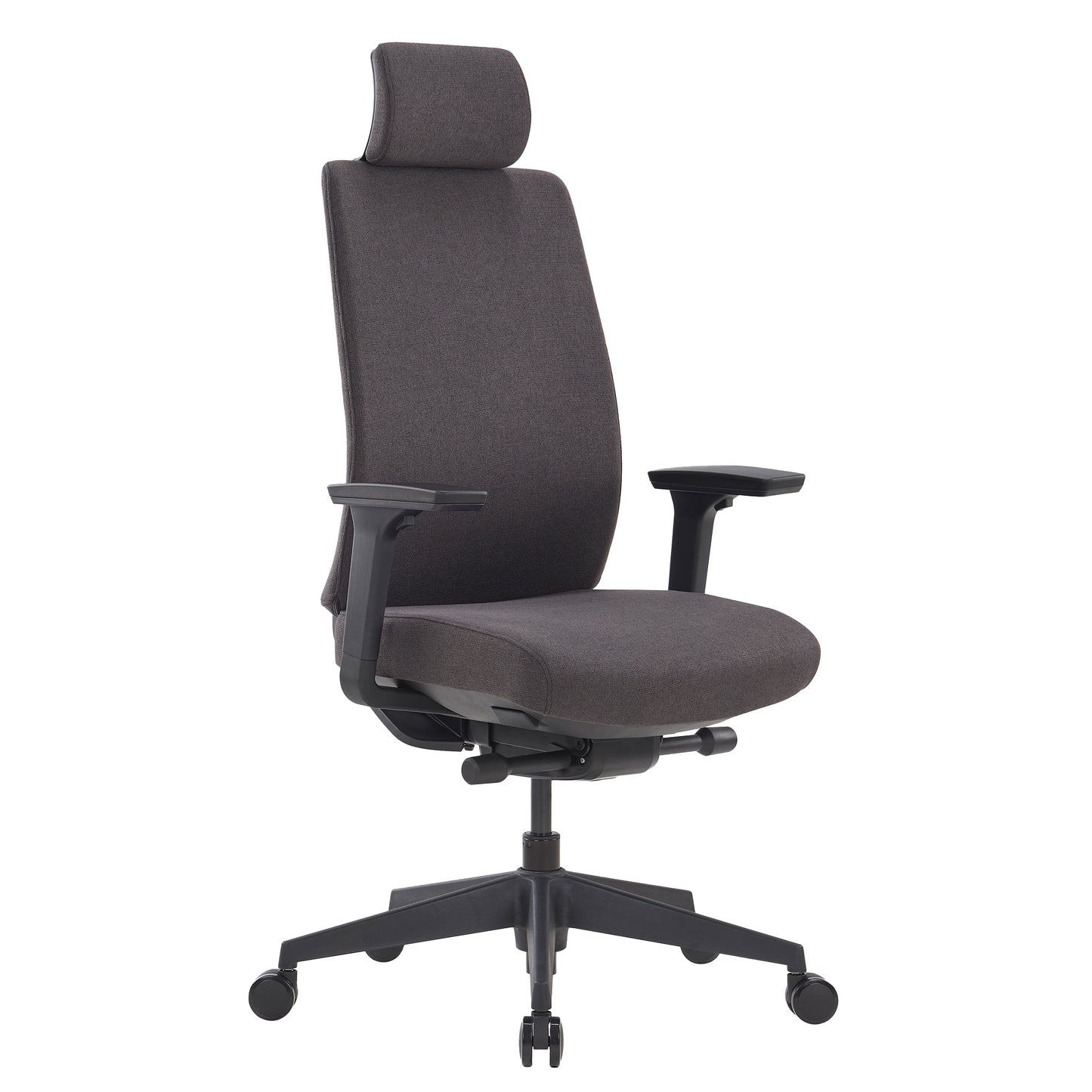 Hardy Office Swivel Chair | Meccanica sincrona, braccioli 3D, nero