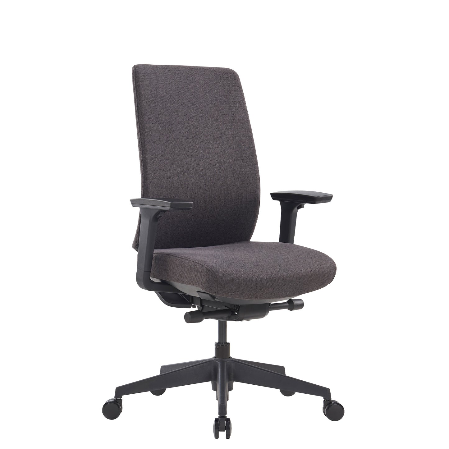Hardy Office Swivel Chair | Meccanica sincrona, braccioli 3D, nero