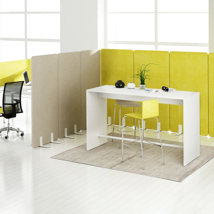 LIGHT high table | 1600 - 1800 mm, pearl gray