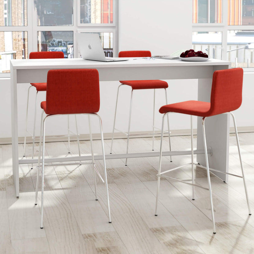 LIGHT high table | 1600 - 1800 mm, pearl gray