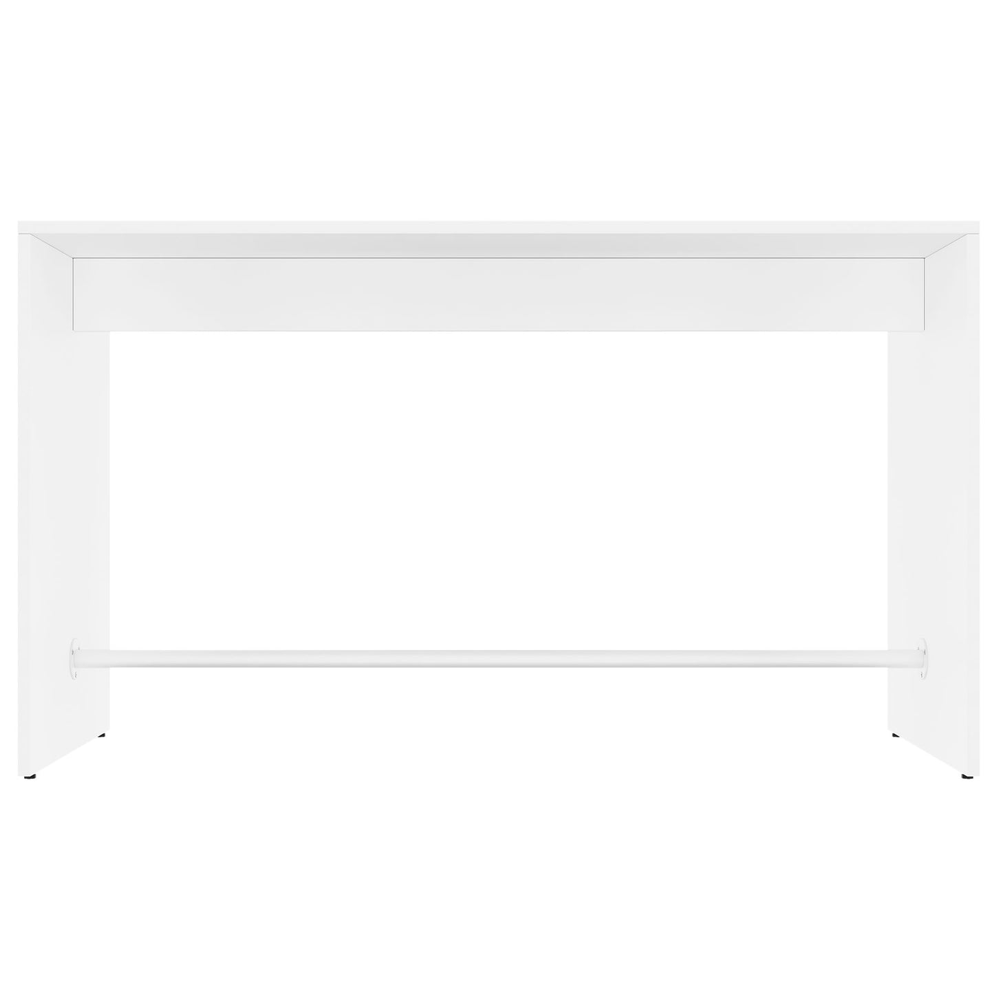 LIGHT High table | 1600 - 1800 mm, white