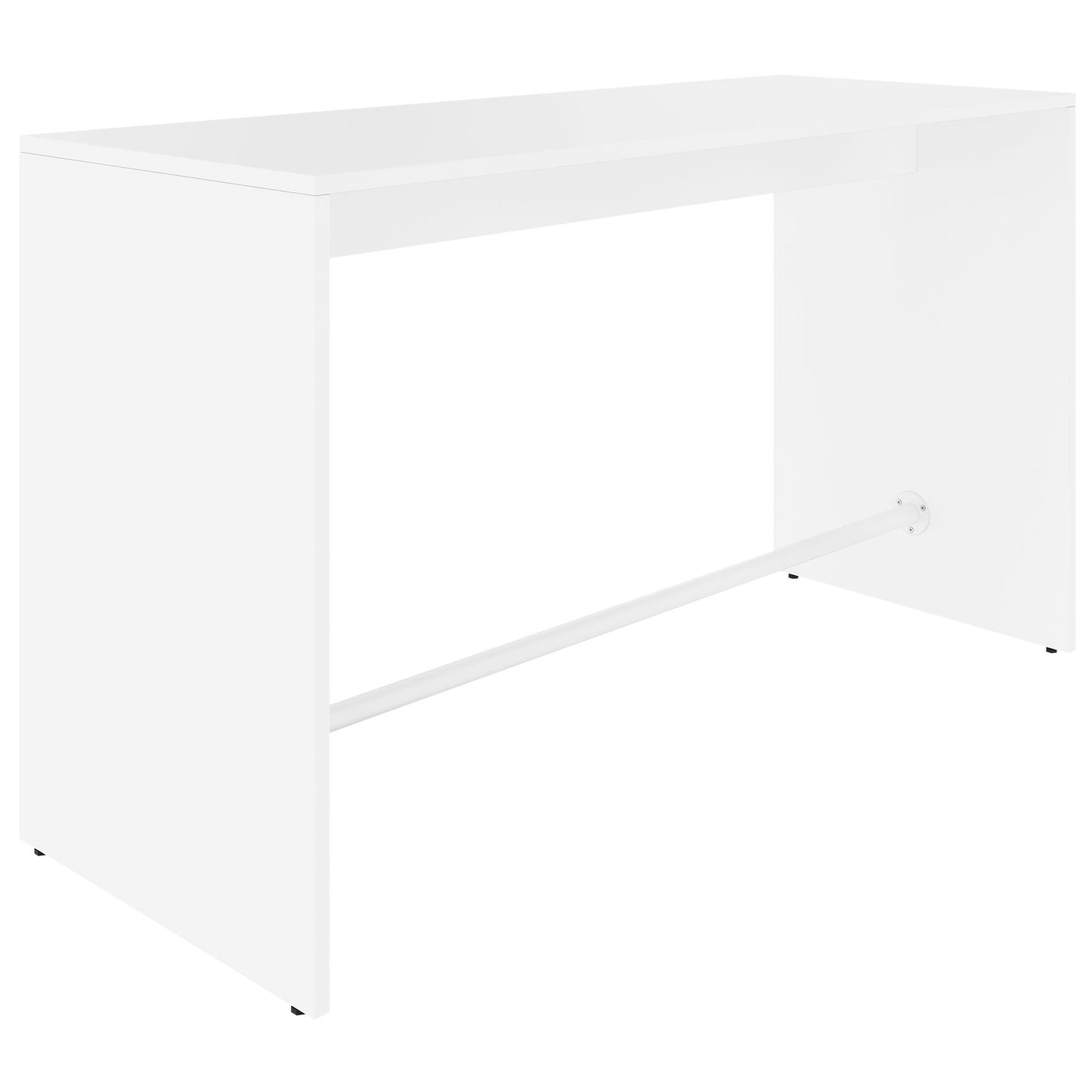 LIGHT High table | 1600 - 1800 mm, white