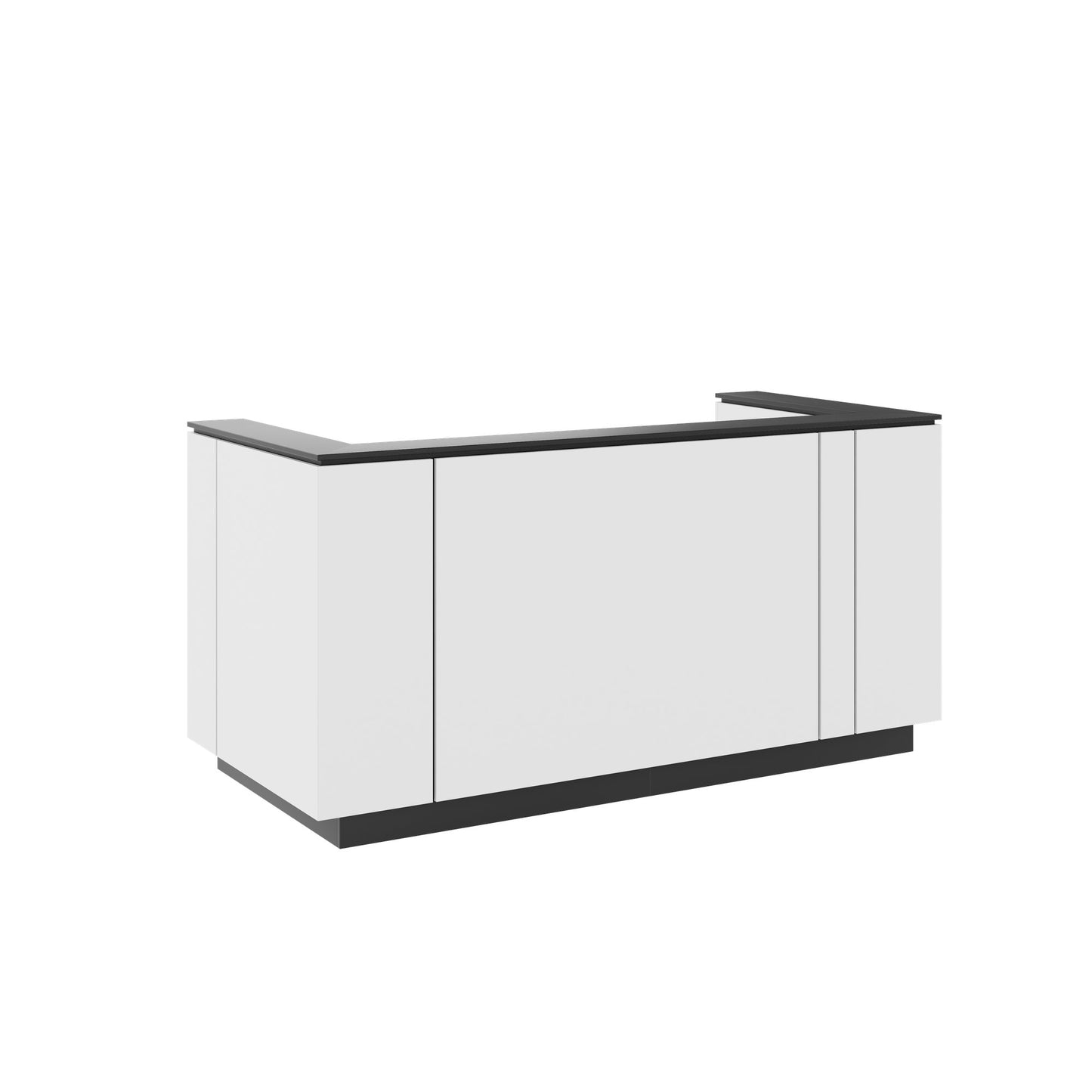 ICE reception desk | 2204 x 1022mm, White