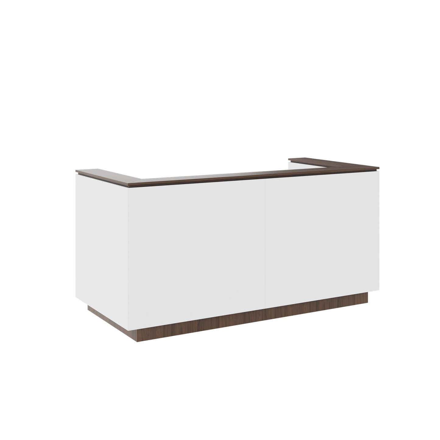 ICE reception desk | 2204 x 1022mm, White
