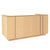 ICE reception desk | 2204 x 1022 mm, maple veneer