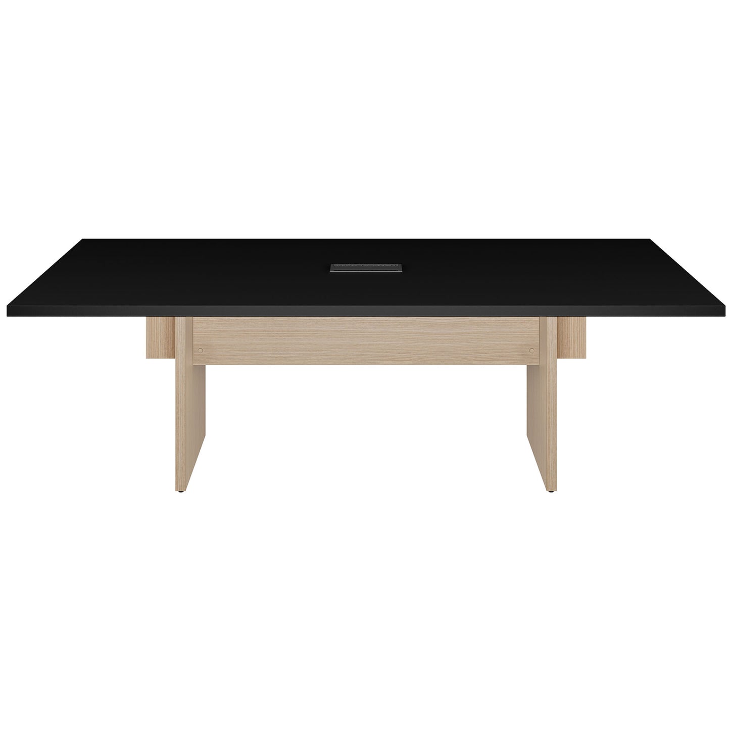 Bralco Sile Conference Table | 2400 - 4200 mm (6-16 persone), elettrificato, nero