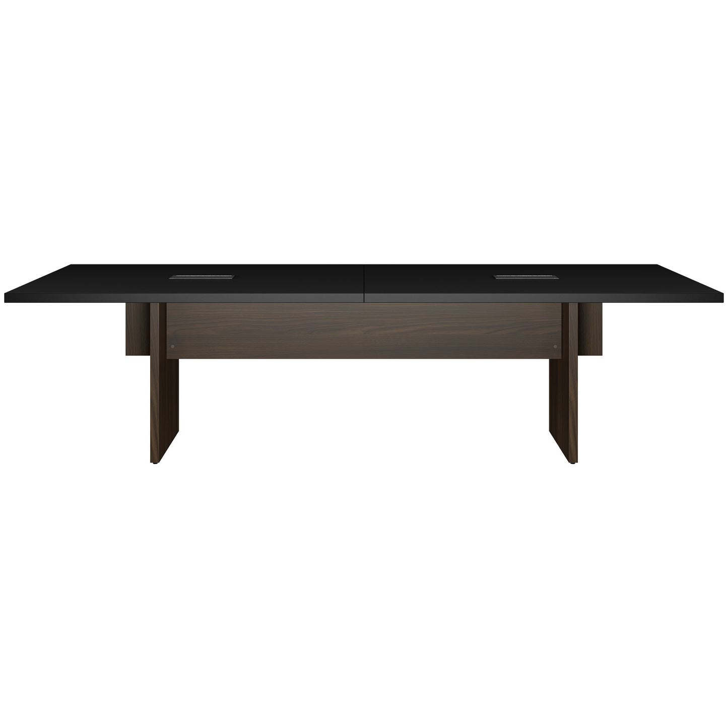 Bralco Sile Conference Table | 2400 - 4200 mm (6-16 persone), elettrificato, nero