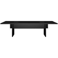 Bralco Sile Conference Table | 2400 - 4200 mm (6-16 persone), elettrificato, nero