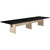 Bralco Sile Conference Table | 2400 - 4200 mm (6-16 persone), elettrificato, nero