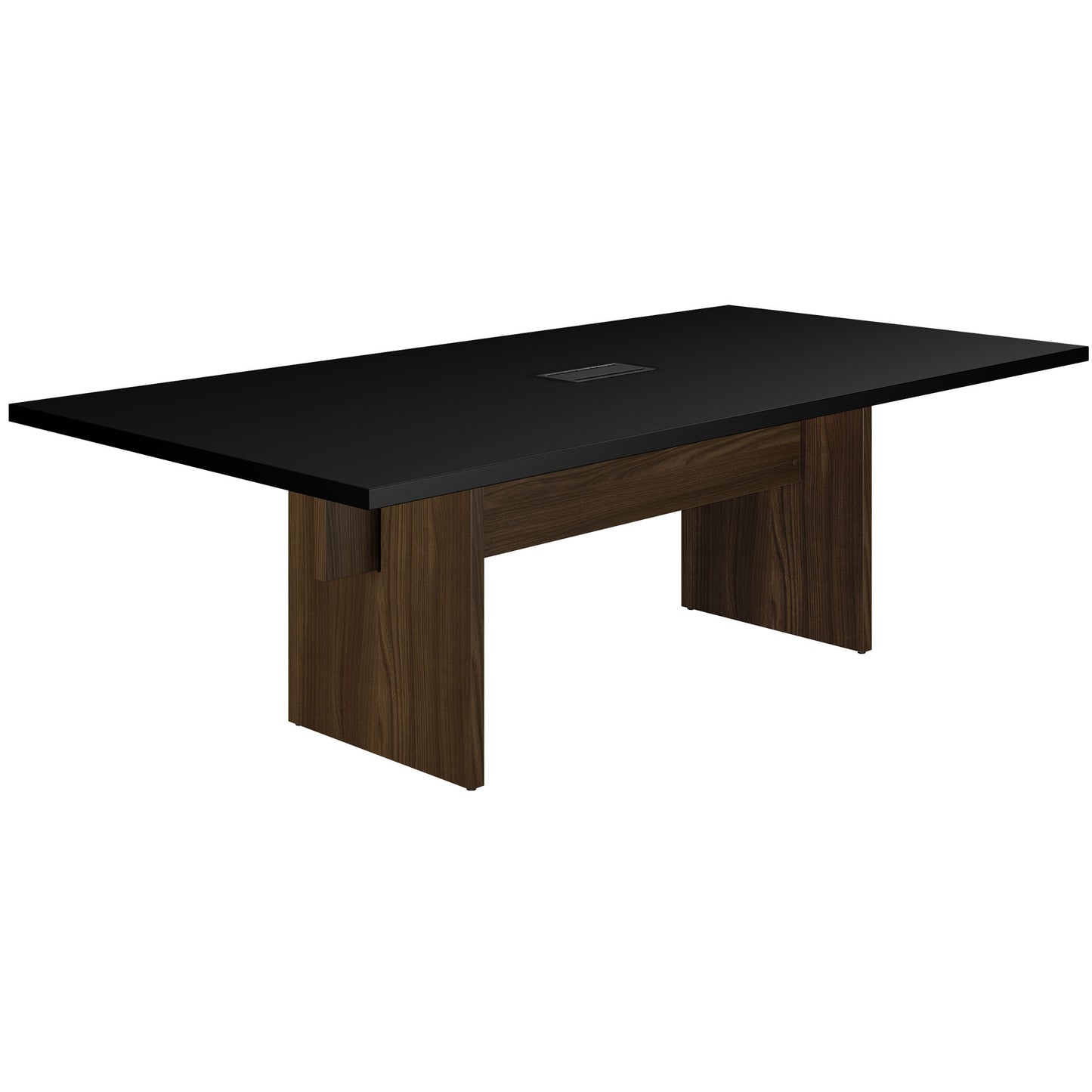 Bralco Sile Conference Table | 2400 - 4200 mm (6-16 persone), elettrificato, nero