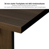 Bralco Sile Conference Table | 2400 - 4200 mm (6-16 persone), elettrificato, nero