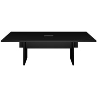 Bralco Sile Conference Table | 2400 - 4200 mm (6-16 persone), elettrificato, nero