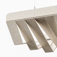 KITE Deckenpaneel rechteckig | 590-945 x 1200-1600 mm, über 20 Farben, mehrere Muster