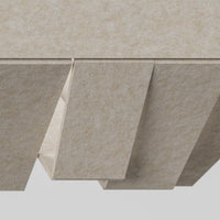 KITE Deckenpaneel rechteckig | 590-945 x 1200-1600 mm, über 20 Farben, mehrere Muster