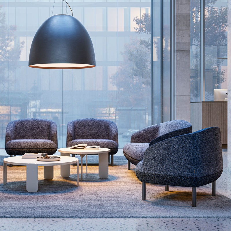 KOPA Lounge-Sessel | Metallbeine oder Echtholz-Gestell, über 100 Farben - 2 Main Image