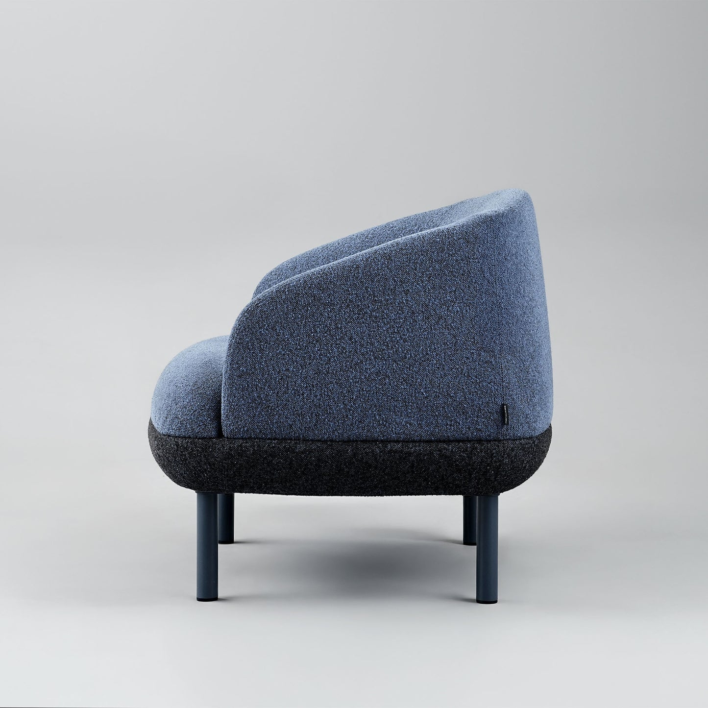 KOPA Lounge-Sessel | Metallbeine oder Echtholz-Gestell, über 100 Farben