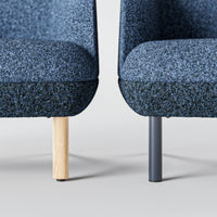 KOPA Sofa | Metallbeine oder Echtholz-Gestell, über 100 Farben