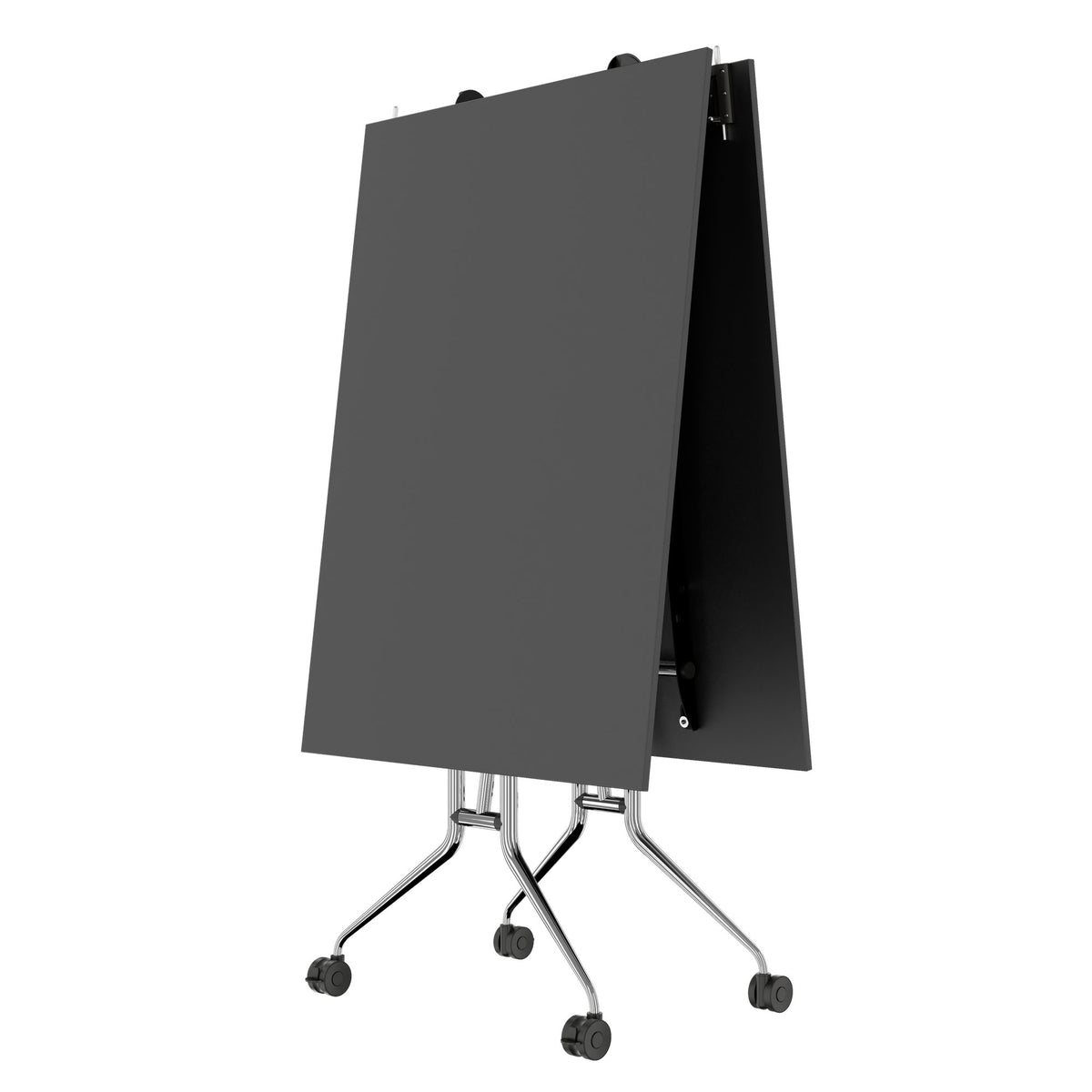 MARA - ARGO LIBRO Table pliante | 2800 x 1000 mm (8 - 10 personnes), à roulettes, pliable, anthracite  - 6 Lightbox Main Image