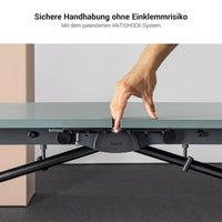 MARA ARGO LIBRO Klapptisch | 2400 - 2800 x 1000 mm (8 - 10 Personen), rollbar, faltbar, Bernsteineiche