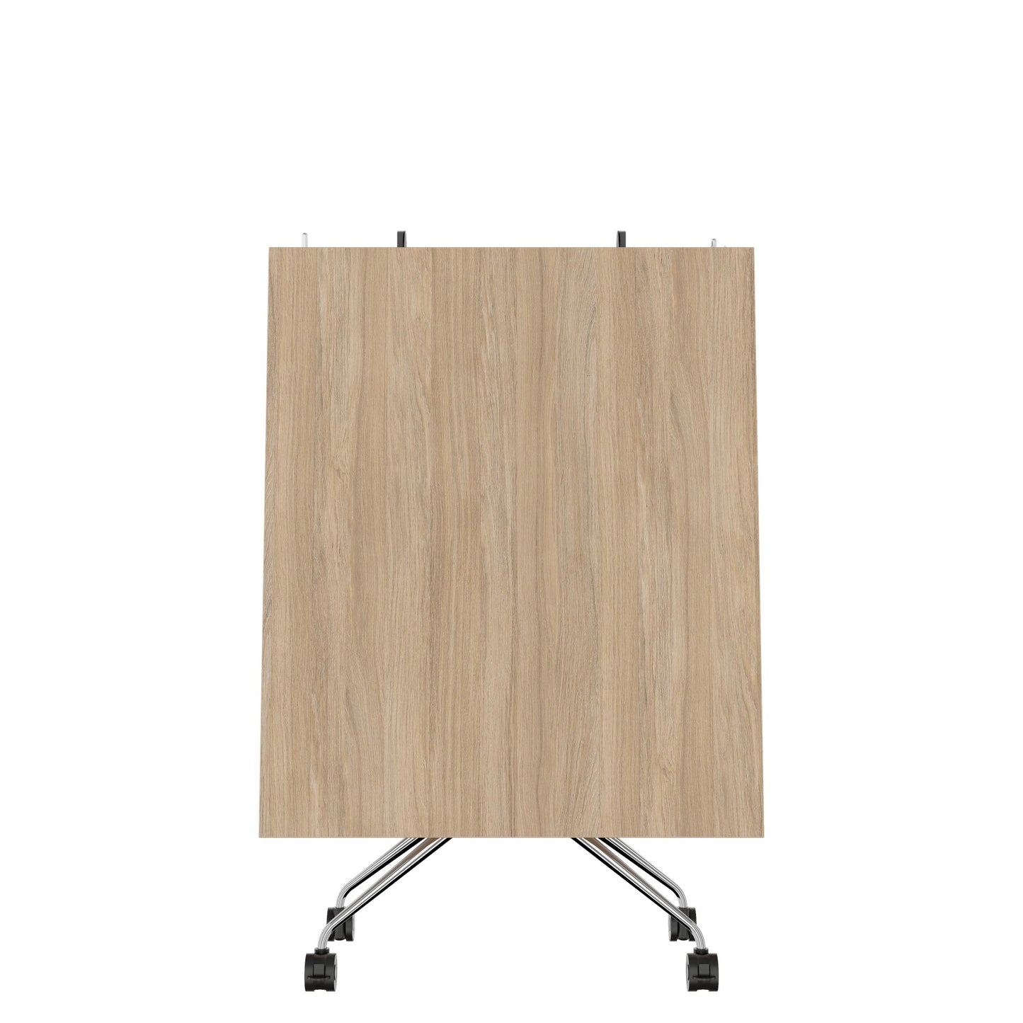 MARA ARGO LIBRO Klapptisch | 2400 - 2800 x 1000 mm (8 - 10 Personen), rollbar, faltbar, Bernsteineiche