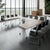 Mara Argo LIBRO Table pliante | 2400 - 2800 x 1000 mm (8 - 10 personnes), roulables, pliables, en noyer en placage en bois réel