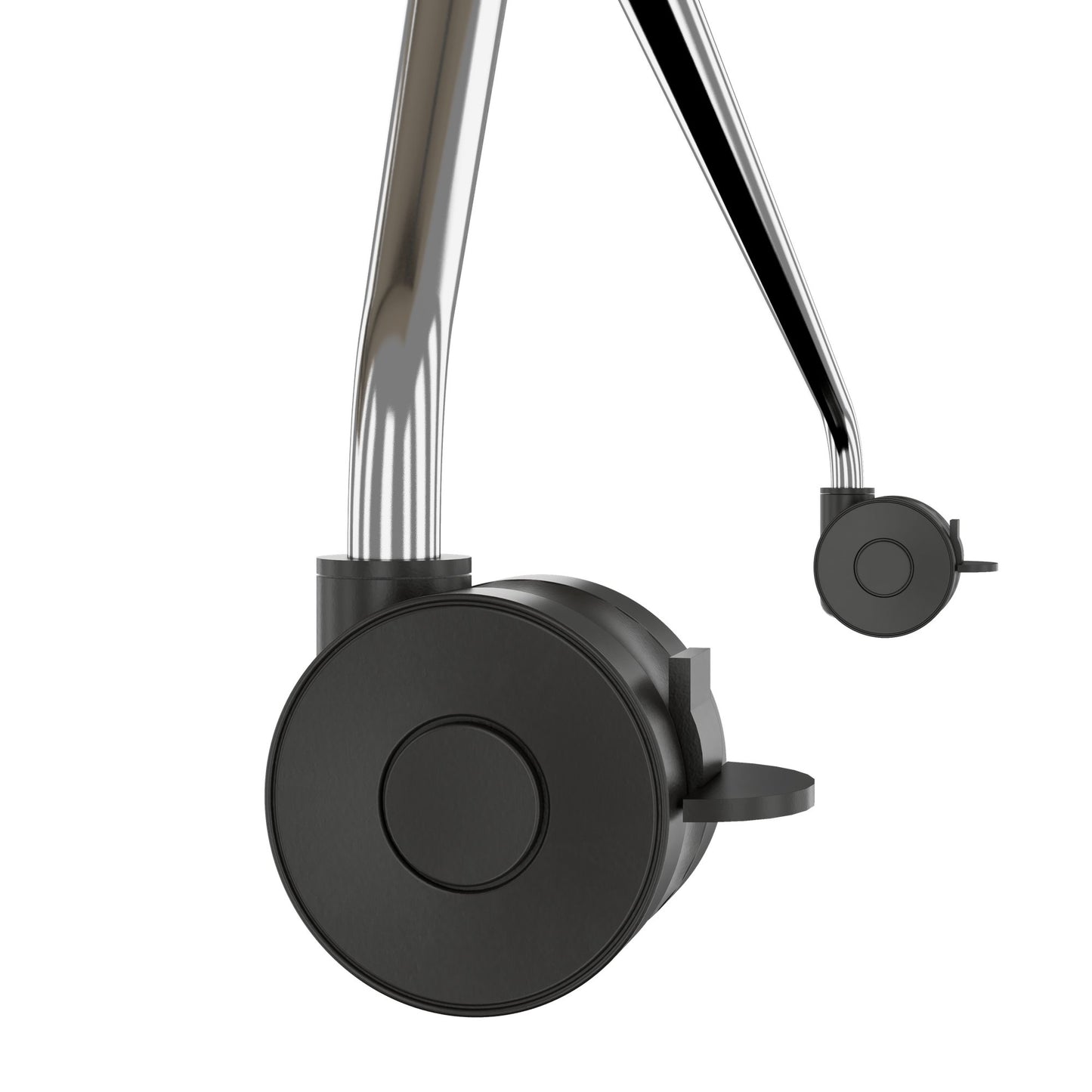 MARA - ARGO LIBRO Klapptisch | 2400 - 2800 x 1000 mm (8 - 10 Personen), rollbar, faltbar, Echtholz-Furnier Nussbaum