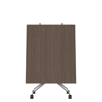 MARA ARGO LIBRO folding table | 2400 - 2800 x 1000 mm (8 - 10 people), rollable, foldable, walnut