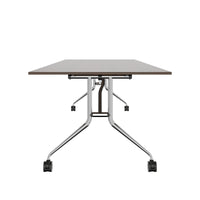 MARA ARGO LIBRO folding table | 2400 - 2800 x 1000 mm (8 - 10 people), rollable, foldable, walnut