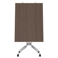 MARA ARGO LIBRO folding table | 2400 - 2800 x 1000 mm (8 - 10 people), rollable, foldable, walnut