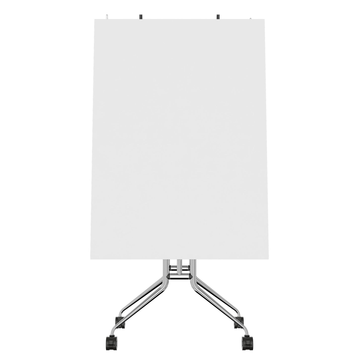 MARA ARGO LIBRO Klapptisch | 2400 - 2800 x 1000 mm (8 - 10 Personen), rollbar, faltbar, Weiß