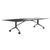 MARA TIMMY Table de conférence LIBRO | 3200 x 1200 mm (10 - 14 personnes), enroulable, pliable, anthracite